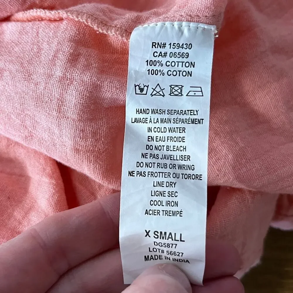 Elan cotton halter midi dress pink - XS - Picture 11 of 16